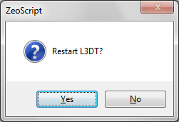 An example message box