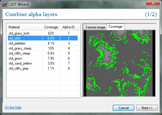 The 'combine alpha layers' wizard.